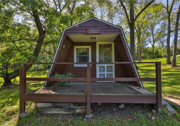 2nd cabin on property, also with electric