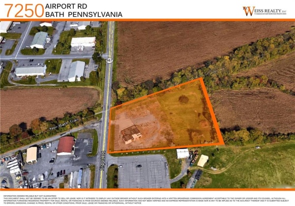 7250 Airport Road, East Allen Twp, Pennsylvania 18014, ,Commercial,For sale,Airport,736544