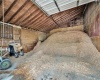 saw dust storage in outbuilding