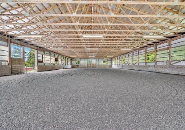 Indoor ring 72x144  sand/rubber/fiber footing