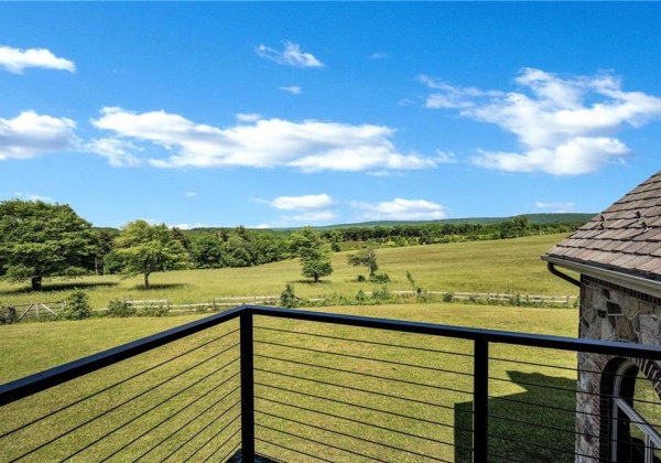 master bedroom's private balcony w/ more remarkable views