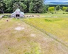 stable & paddock which leads to pastures