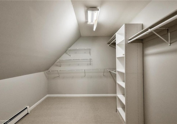 apartment walk-in closet