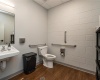 One of the two accessible bathrooms