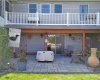 Rear deck and patio