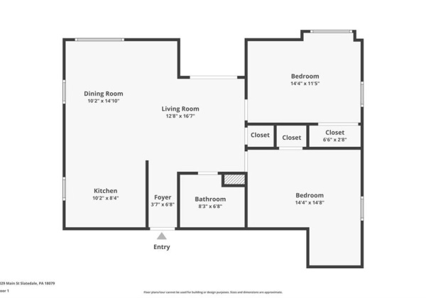 4029 Main Street, Washington Twp, Pennsylvania 18079, 2 Bedrooms Bedrooms, 6 Rooms Rooms,1 BathroomBathrooms,Residential,For sale,Main,744831