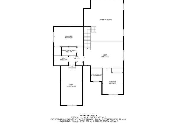 2nd Fl Floor Plan