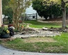 Follow the stone pathway to the front door