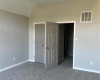 Plenty of storage in the walk-in closet to the left