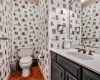 1st floor powder room