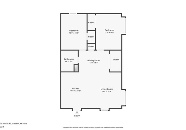 4029 Main Street, Washington Twp, Pennsylvania 18079, 2 Bedrooms Bedrooms, 5 Rooms Rooms,1 BathroomBathrooms,Residential,For sale,Main,747073