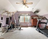 Gym off master bedroom