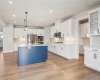 View of kitchen from breakfast nook