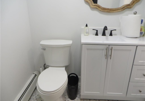 Lower level full bathroom