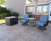 Patio off sunroom