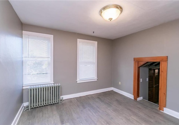 Bedroom with door to 2nd bedroom