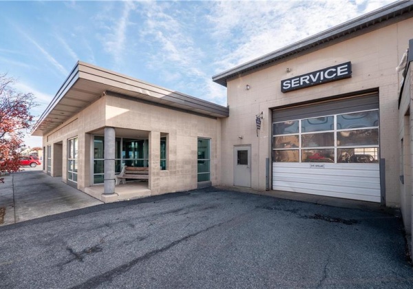 Main Entrance and Service Entrance