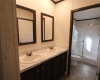 Master Bathroom Double Vanity