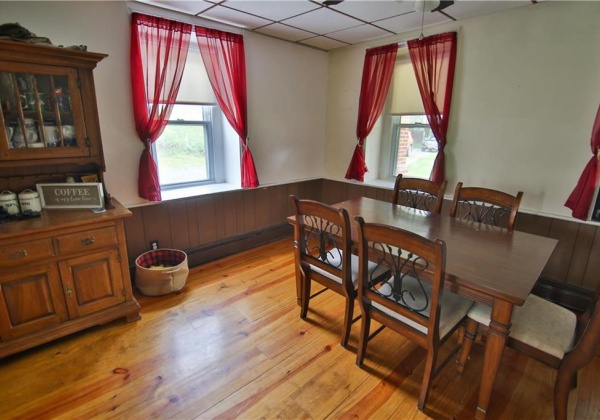 Dining area of the Kitchen