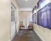 Mudroom from the back door