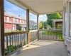 Covered front porch