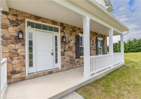 Covered porch