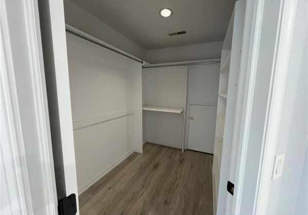 Primary walk in closet