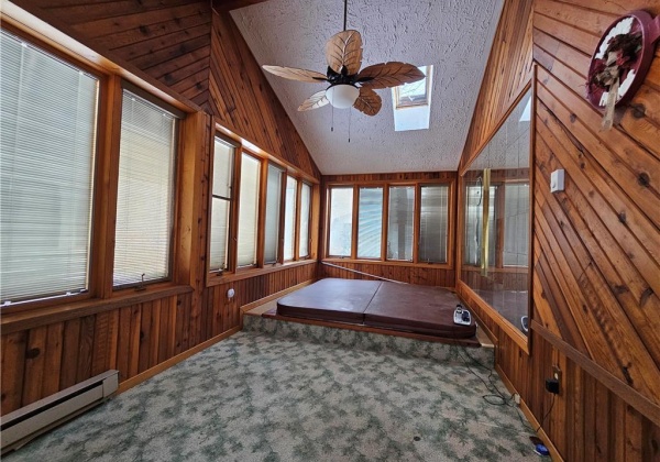 Hot tub room/sunroom