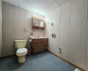 Lower level bathroom w/shower stall