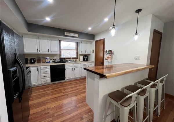 Open concept Dining Room to Kitchen