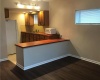 Kitchen with breakfast bar