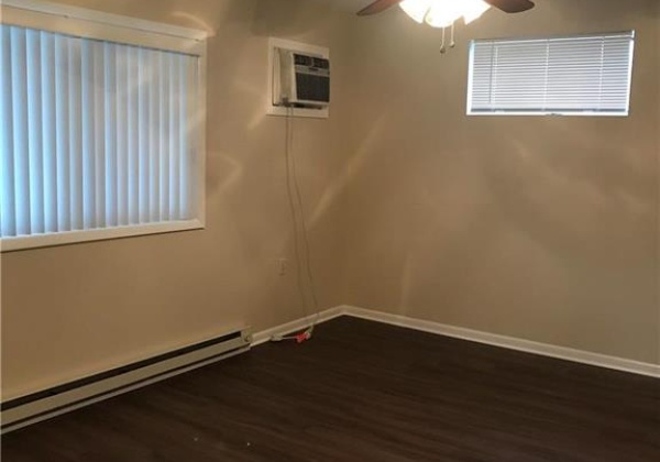 Bedroom with built-in A/C